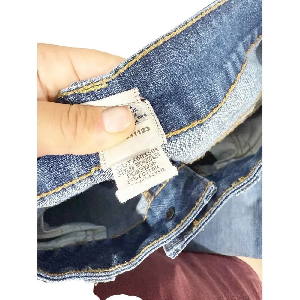 Vintage Y2K Becca Twist Seam Womens Bootcut Jeans Low Mid Rise Size 32
